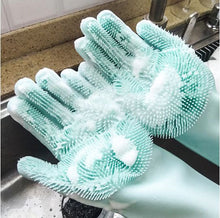 Load image into Gallery viewer, Magic Silicone Dishwashing Gloves
